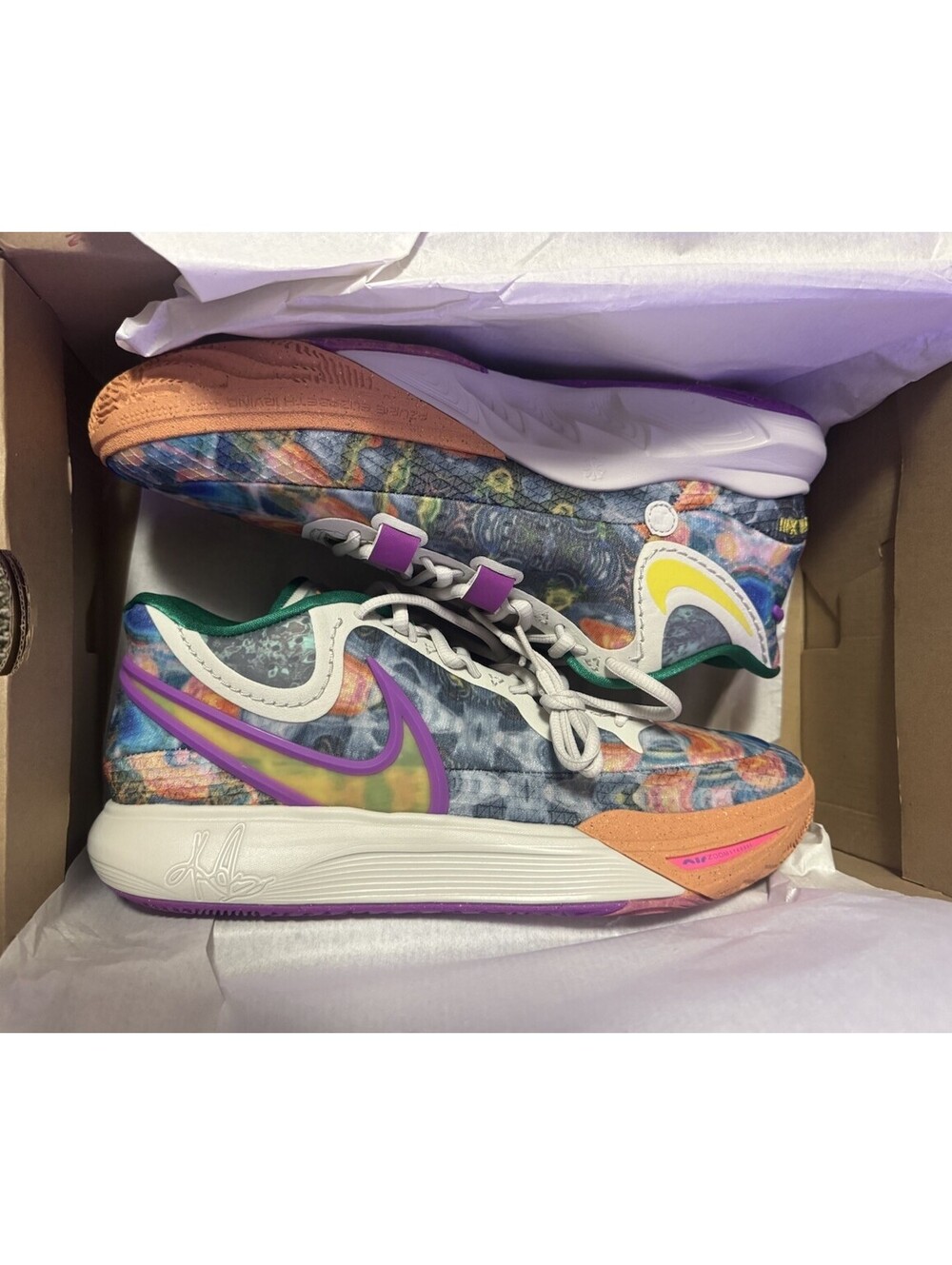 Nike Kyrie 8 Circle of Life DQ3840-001 Men’s Size 12.5 Basketball Shoes NEW - Picture 1 of 9